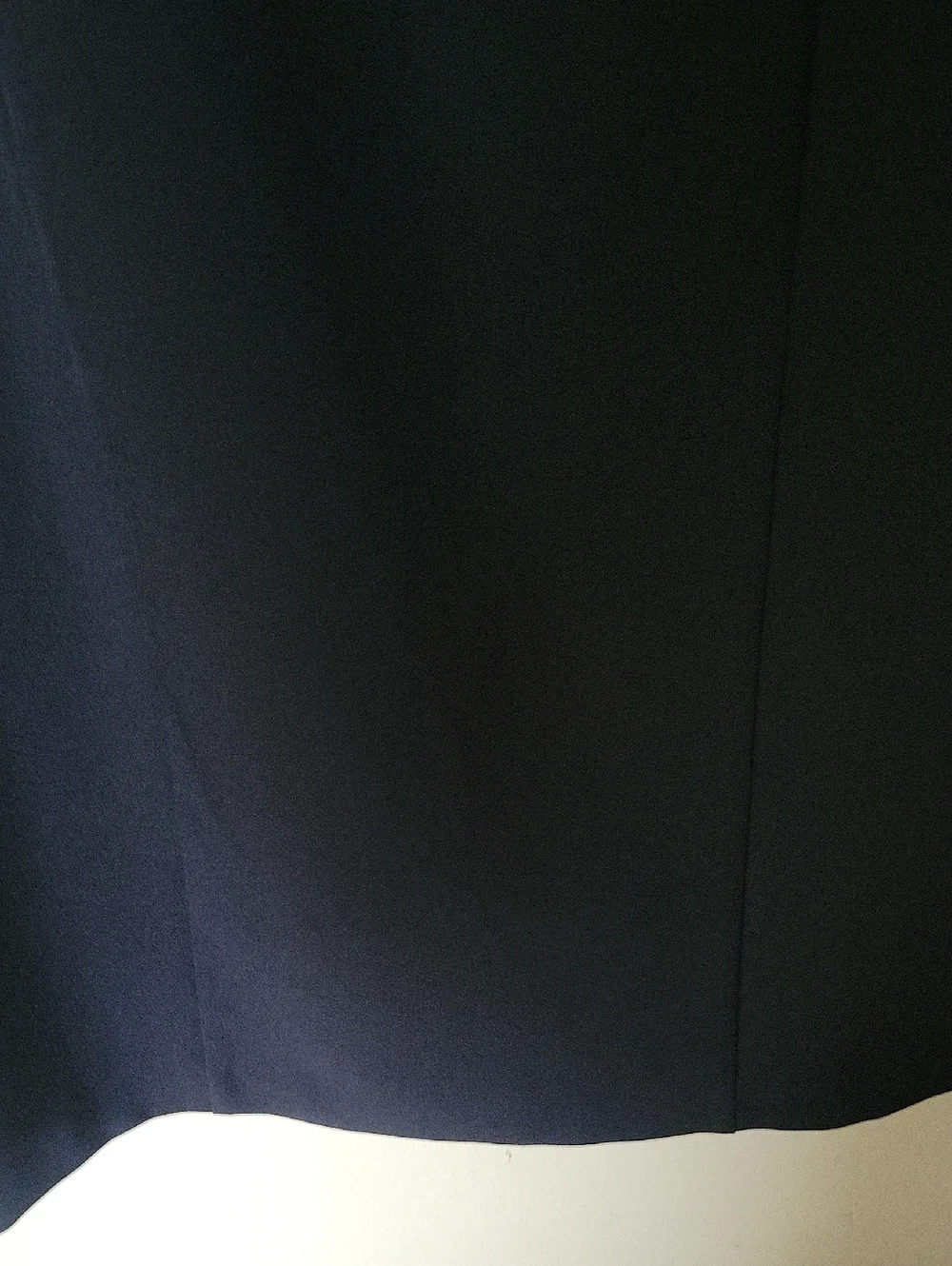Classic Black V-Neck Midi Dress - Picture 5 of 8